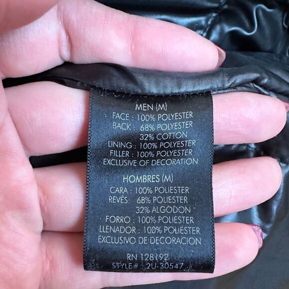 TUMI T-TECH Mens Jacket Water Resistant Concealed Hood Black Size XL 2U-30547 - Picture 5 of 8